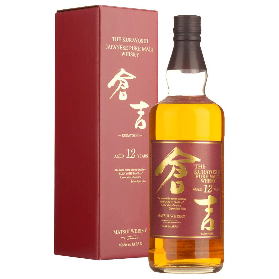 The Kurayoshi 12 Year Old Pure Malt Blended Japanese Whisky 700mL