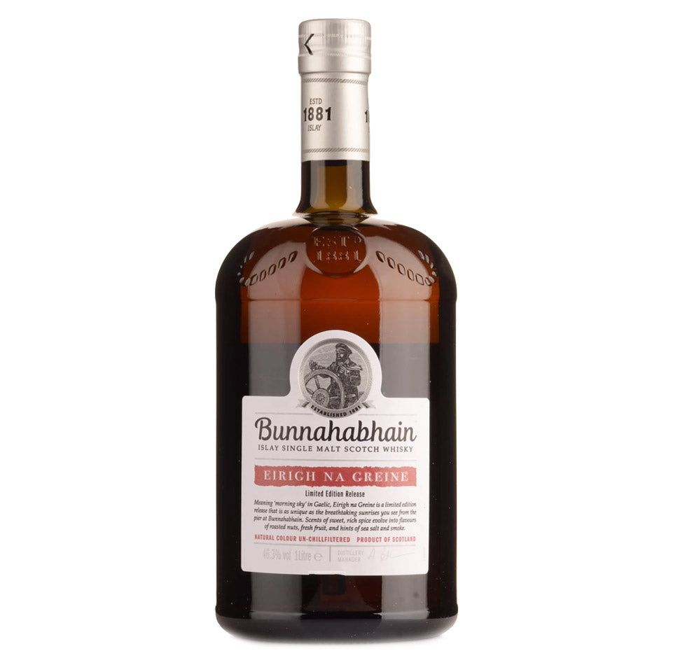 Bunnahabhain Eirigh Na Greine Limited Edition Single Malt Scotch Whisky 1L