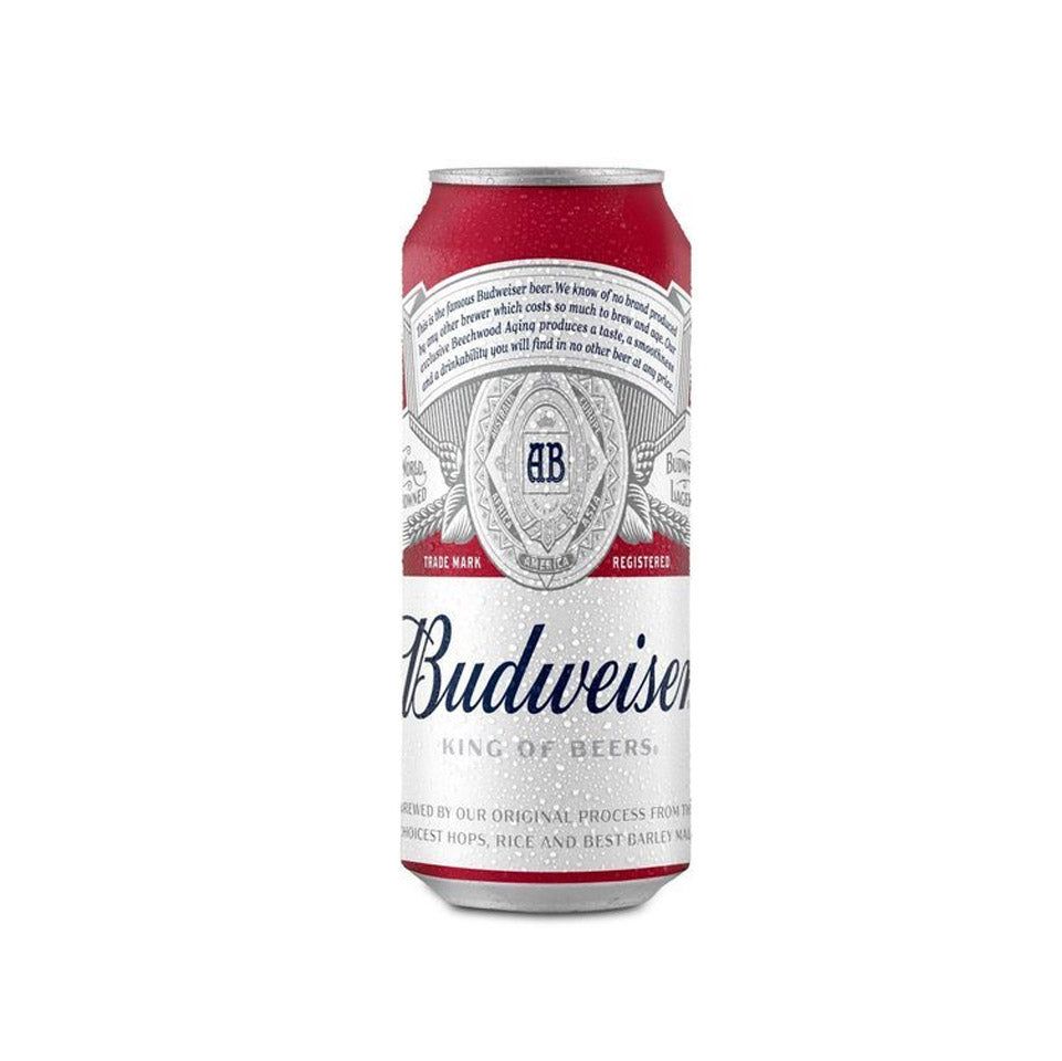 Budweiser Lager Beer Case 24 x 500mL Cans
