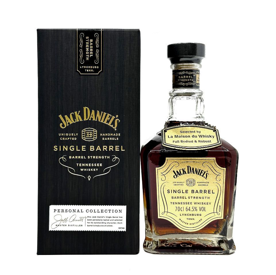 Jack Daniels Single Barrel Barrel Strength Full Bodied & Robust #1 Tennessee Whiskey 700mL